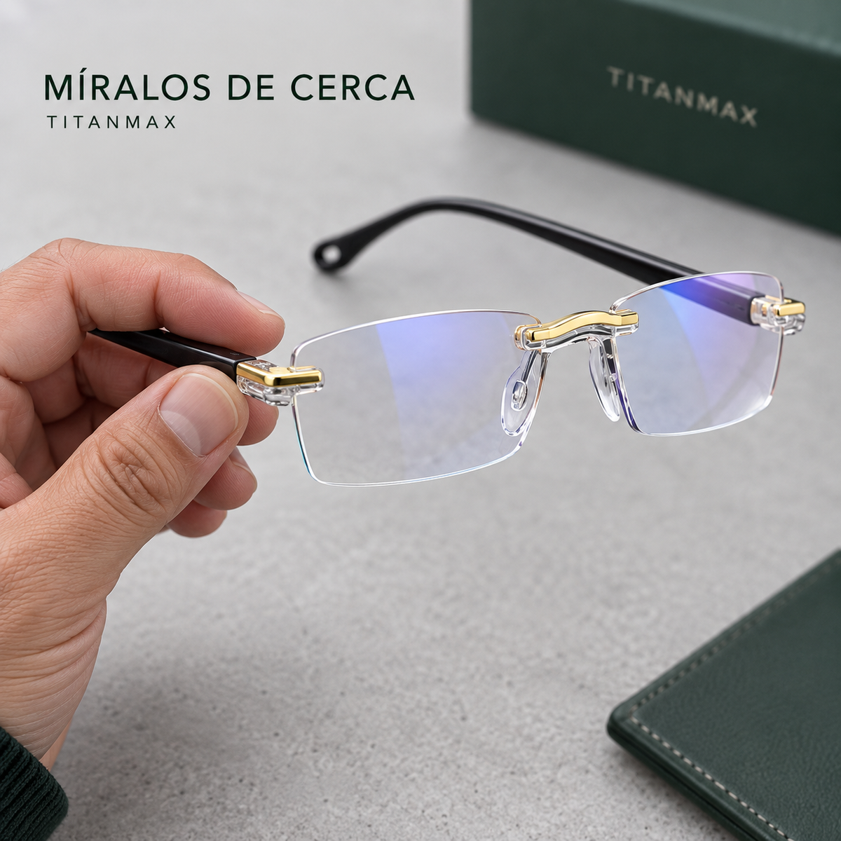 TitanMax – Lentes Inteligentes con Zoom Adaptativo para Cerca y Lejos