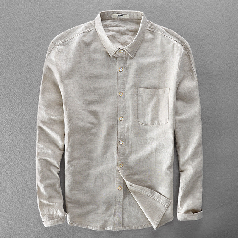 Elliot Cotton-Linen Shirt