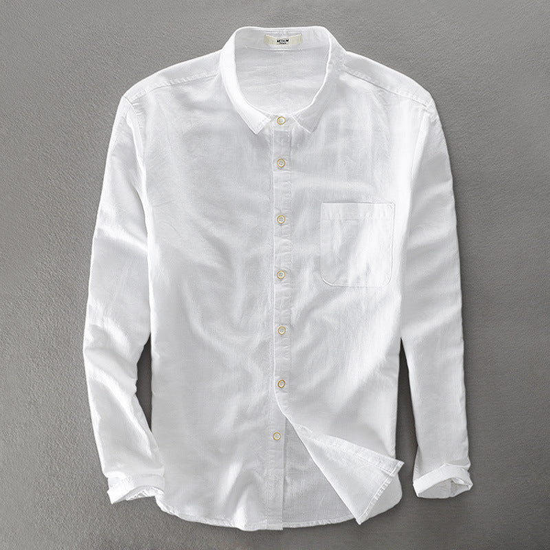 Elliot Cotton-Linen Shirt