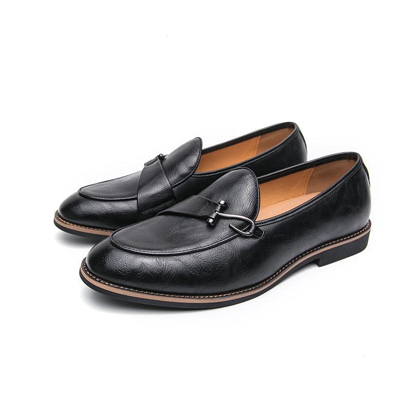Xavier Mocasines de Piel con Hebilla Bit