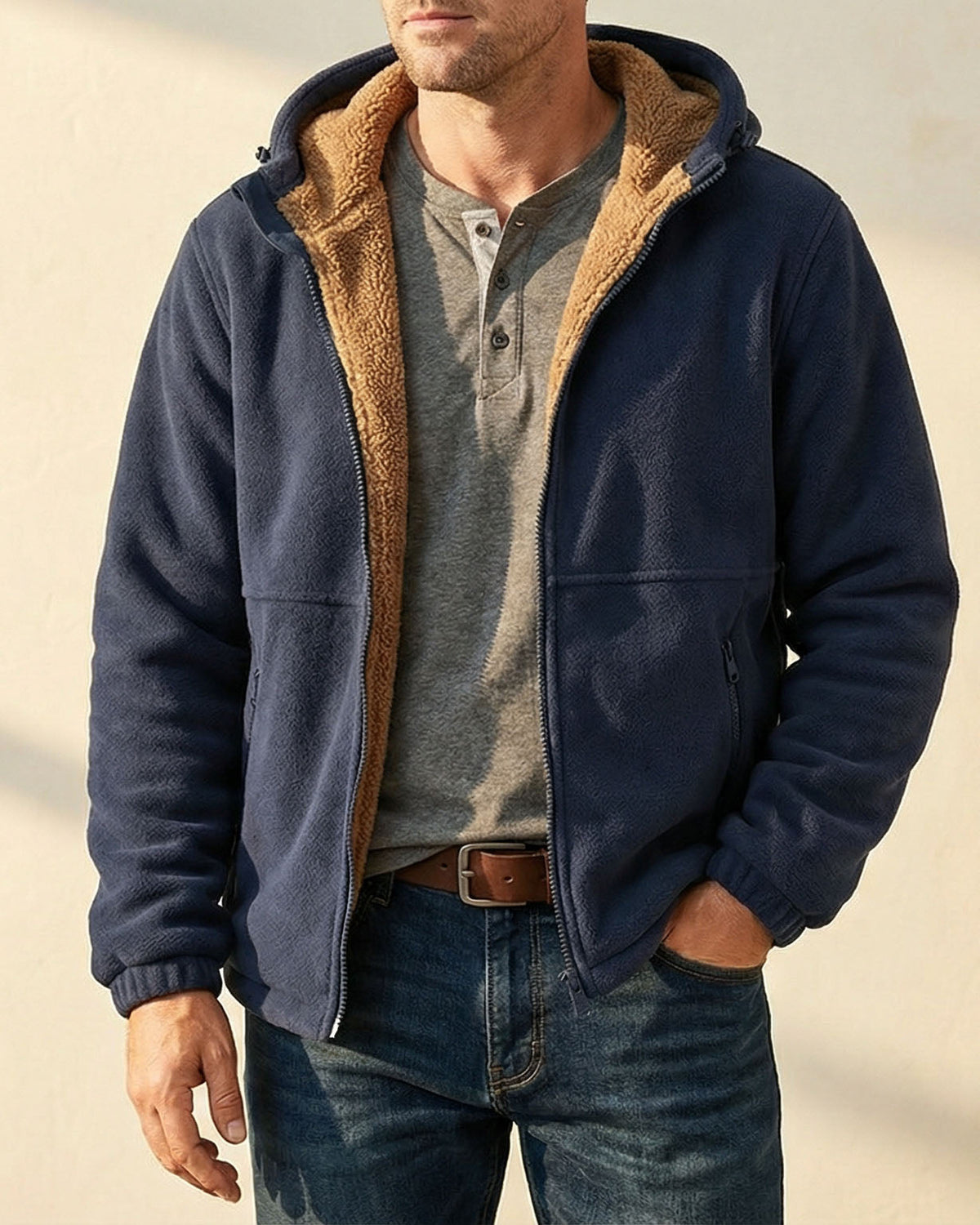 Ricardo Fleece-Lined Zip Hoodie