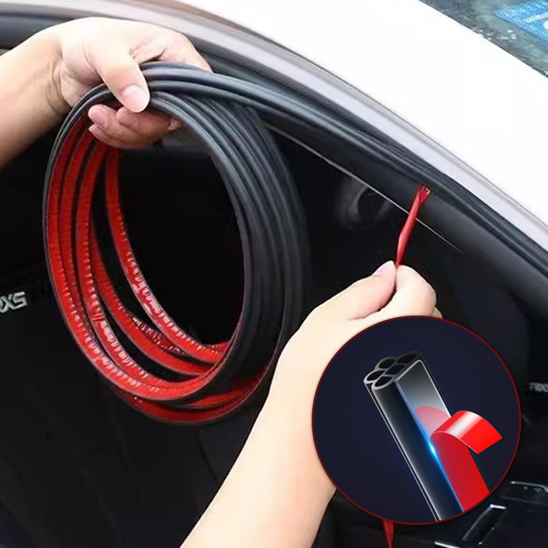 🚗✨ Tira de Sellado Automotriz de 5 Orificios – A Prueba de Polvo y Absorción de Impactos para una Protección Óptima 🛡️💥