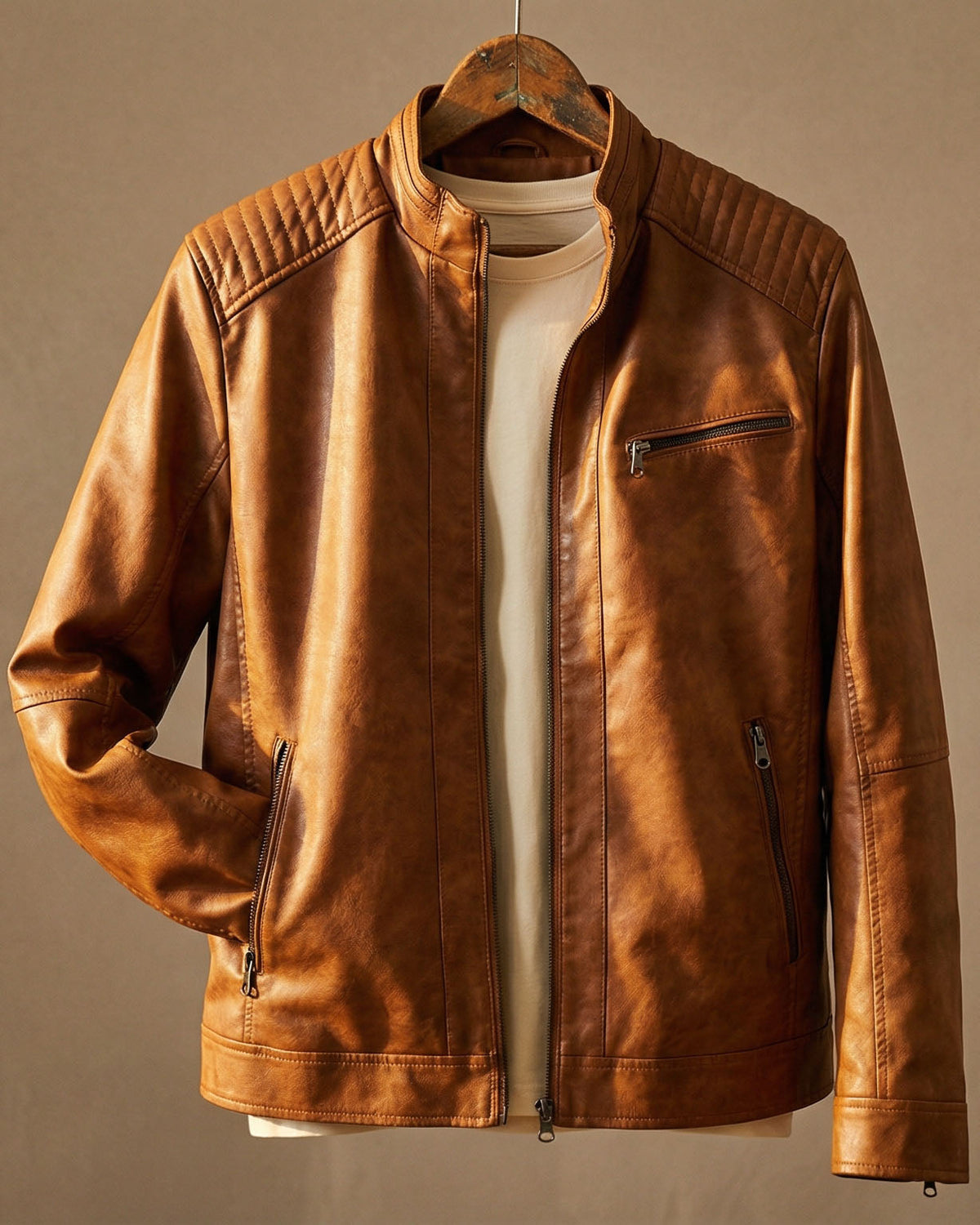 Riccardo Leather Jacket