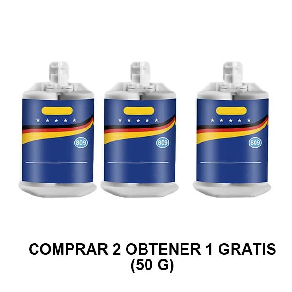 Adhesivo Epóxico para Reparar Metal de 2 Componentes