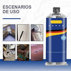 Adhesivo Epóxico para Reparar Metal de 2 Componentes