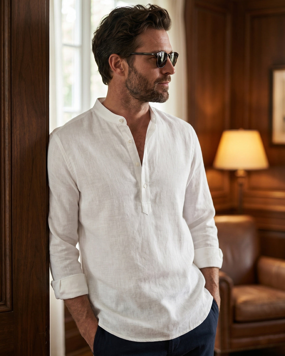 Amedeo Cotton Linen Shirt