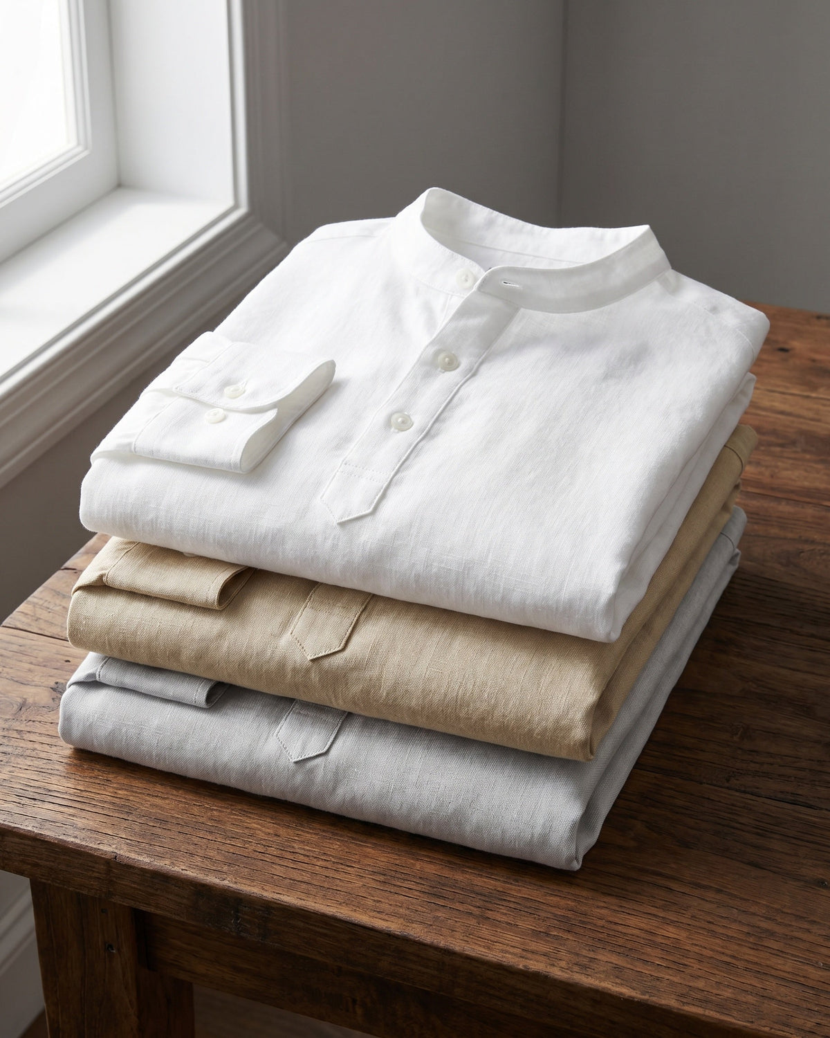 Amedeo Cotton Linen Shirt