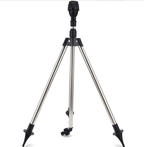 Aspersor de Trípode Telescópico de Acero Inoxidable 360°