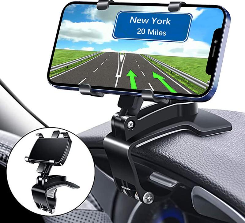 🔥Oferta por tiempo limitado 2025 - 50% de descuento🔥Soporte para teléfono de coche con rotación de 360 grados para tablero🚗