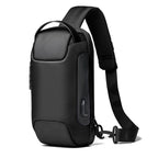 Bandolera Antirrobo para Hombre con Candado y Puerto USB