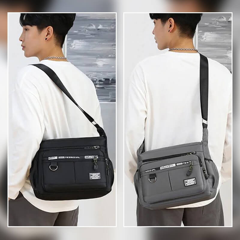 Bandolera Ligera Impermeable para Hombre