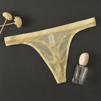 Bikini de Malla de Seda para Hombre Semitransparente