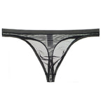 Bikini de Malla de Seda para Hombre Semitransparente