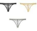 Bikini de Malla de Seda para Hombre Semitransparente