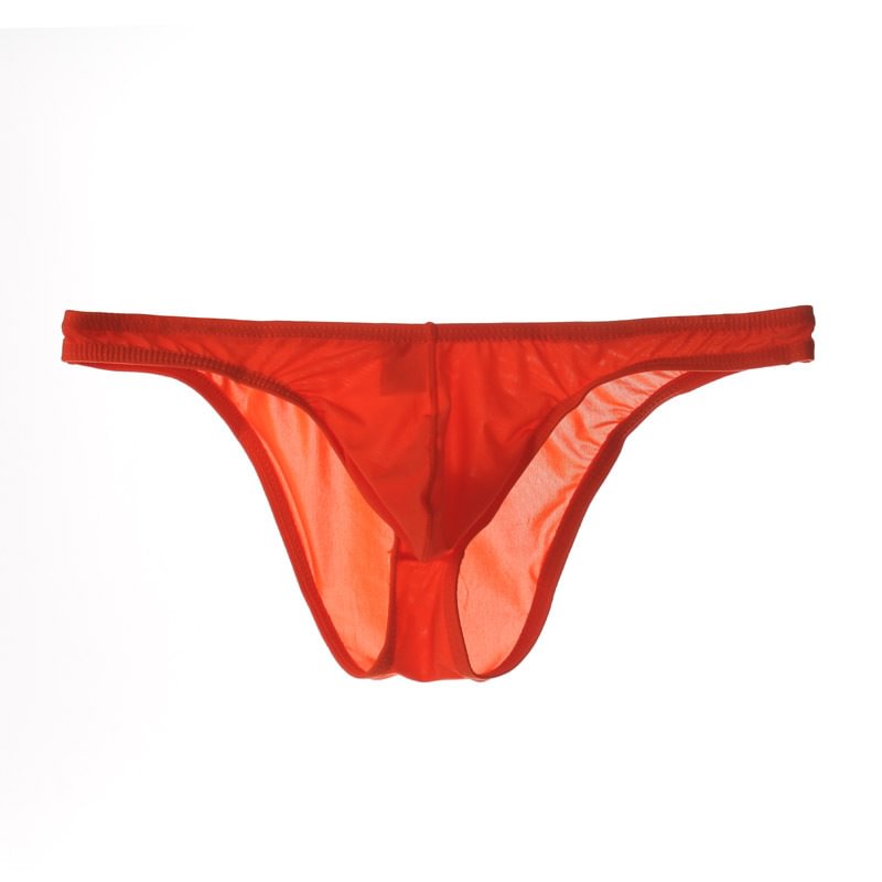 Bikini de Malla Ultrafino para Hombre Talle Bajo