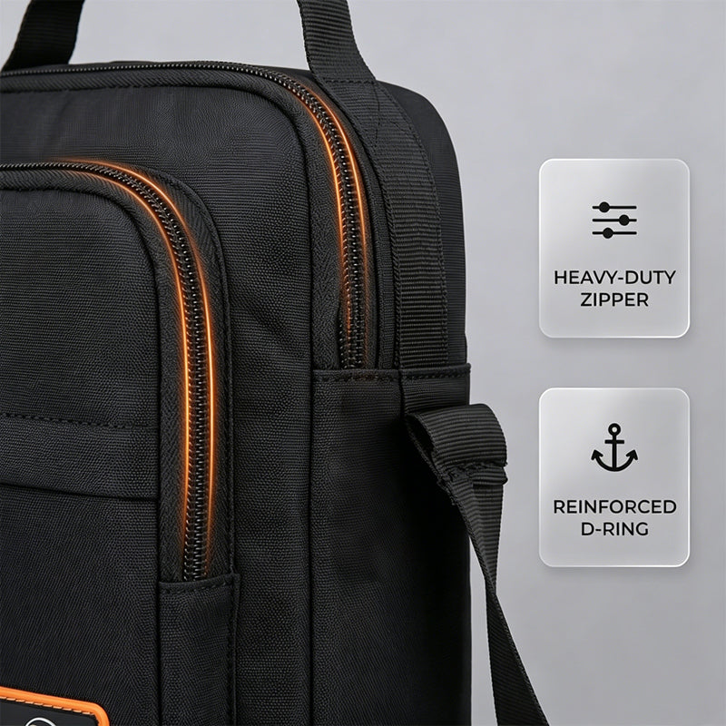 Bolso Bandolera Chico para Hombre de Tela Oxford