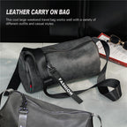 Bolso Bombonera de Piel Sintética para Hombre