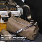 Bolso Bombonera de Piel Sintética para Hombre
