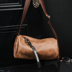 Bolso Bombonera de Piel Sintética para Hombre