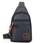 Bolso de Pecho para Hombre Impermeable con Salida para Audífonos