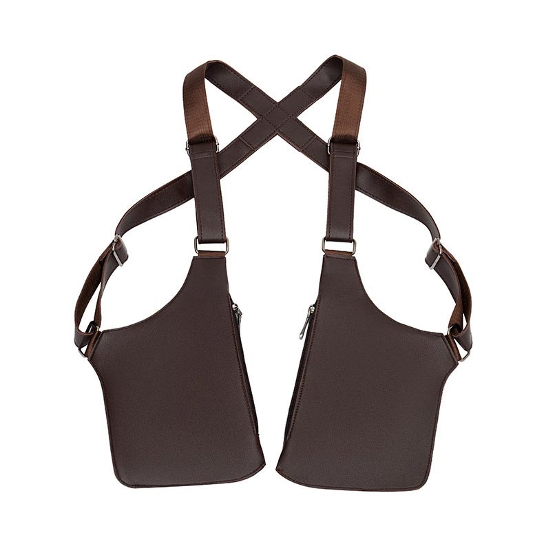 Bolso Táctico Antirrobo para Hombre con Doble Correa