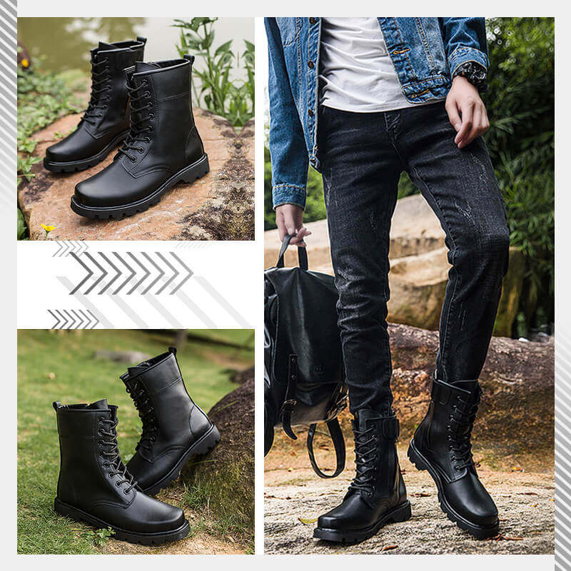 Botas Tácticas para Hombre con Punta de Acero