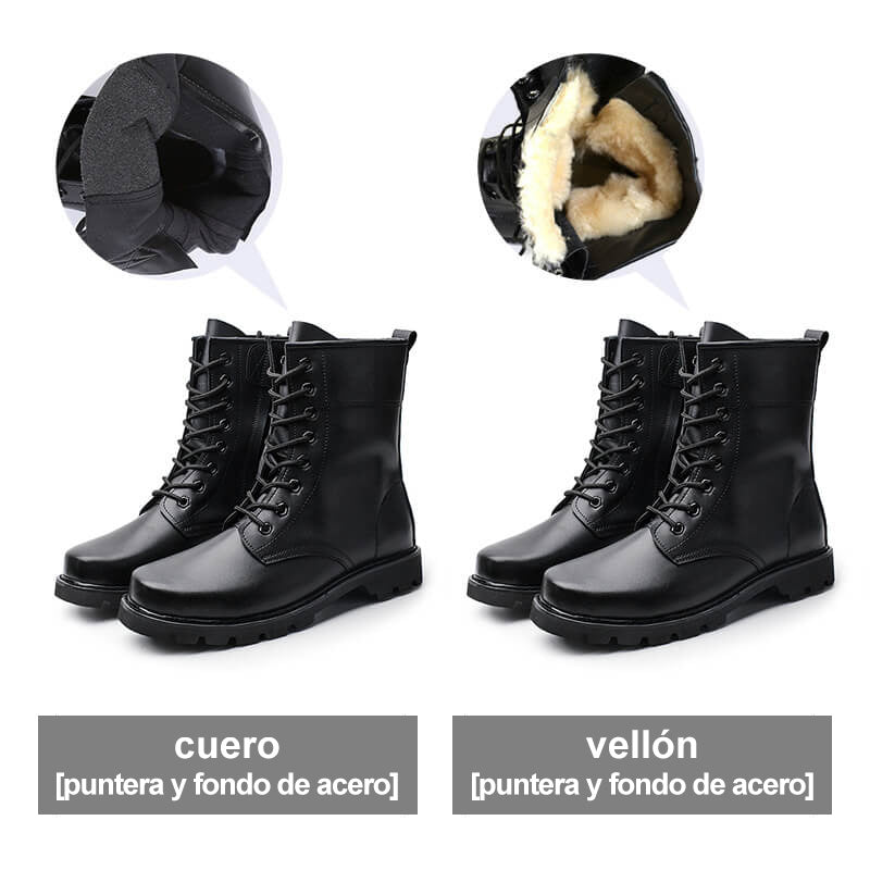 Botas Tácticas para Hombre con Punta de Acero