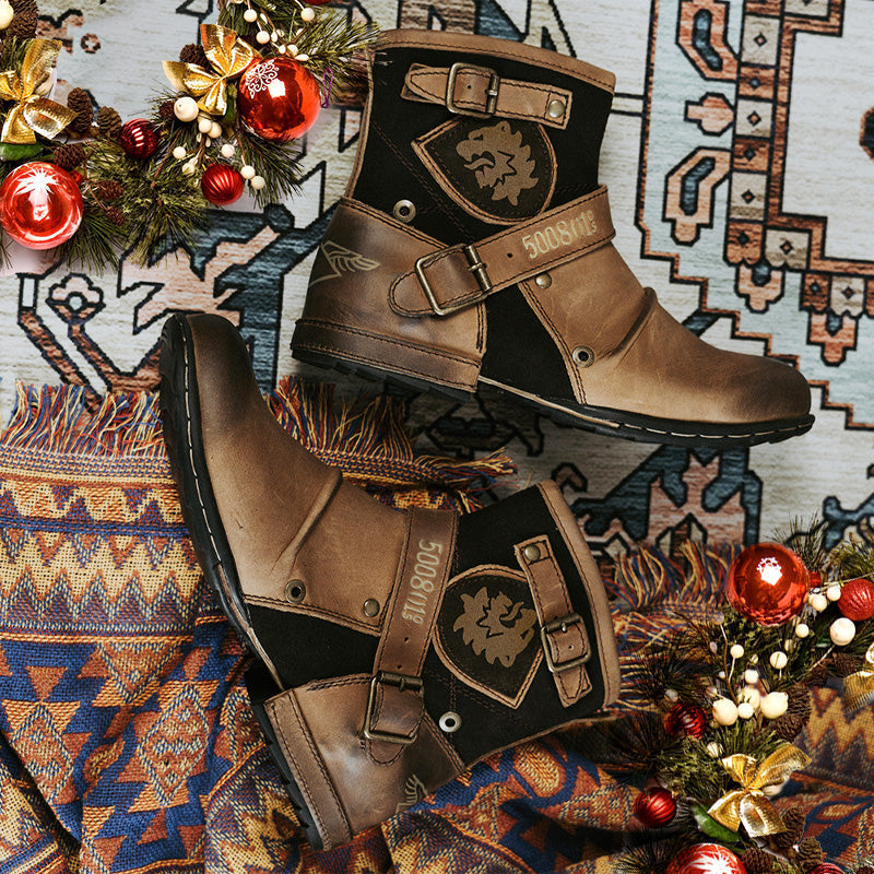 Botas Vaqueras de Piel para Hombre Estilo Western