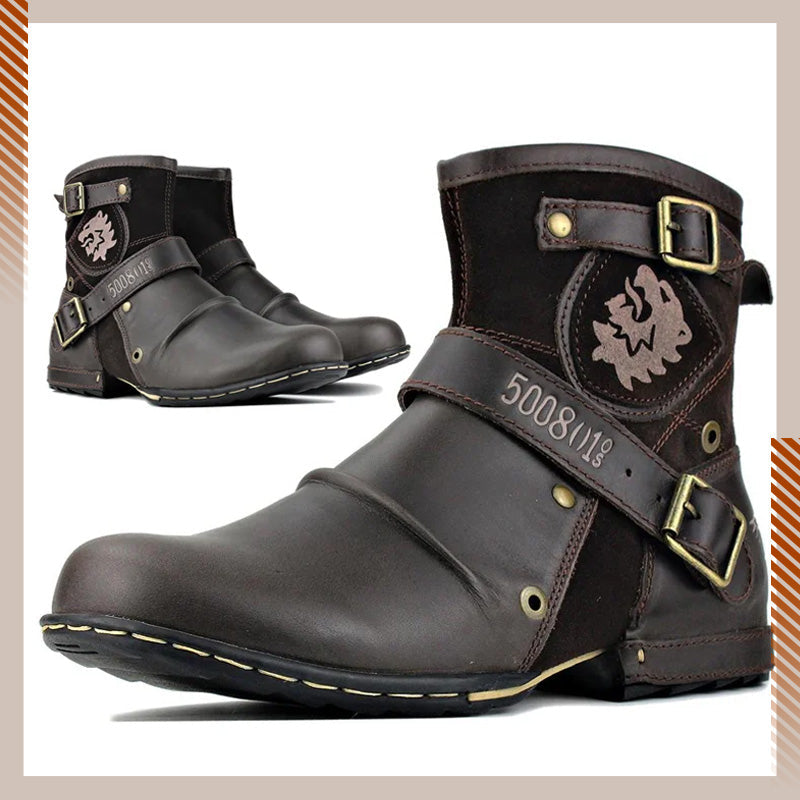 Botas Vaqueras de Piel para Hombre Estilo Western