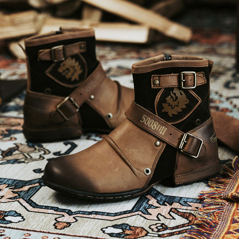 Botas Vaqueras de Piel para Hombre Estilo Western