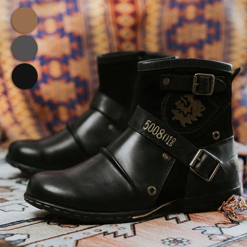 Botas Vaqueras de Piel para Hombre Estilo Western