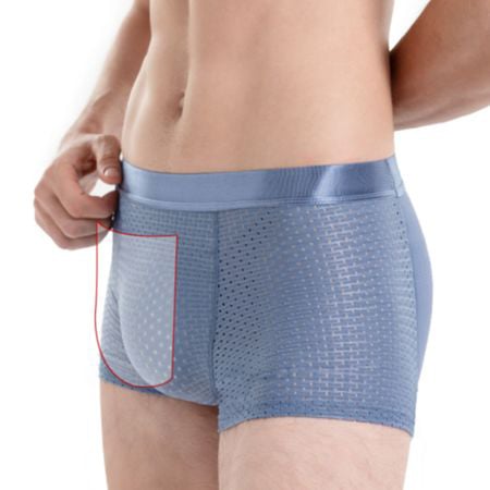 Bóxer Levanta Glúteos para Hombre con Malla Transpirable