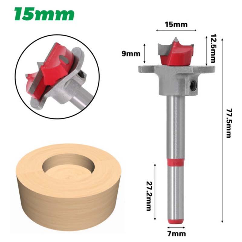 Brocas Forstner para Madera de 15 a 35 mm