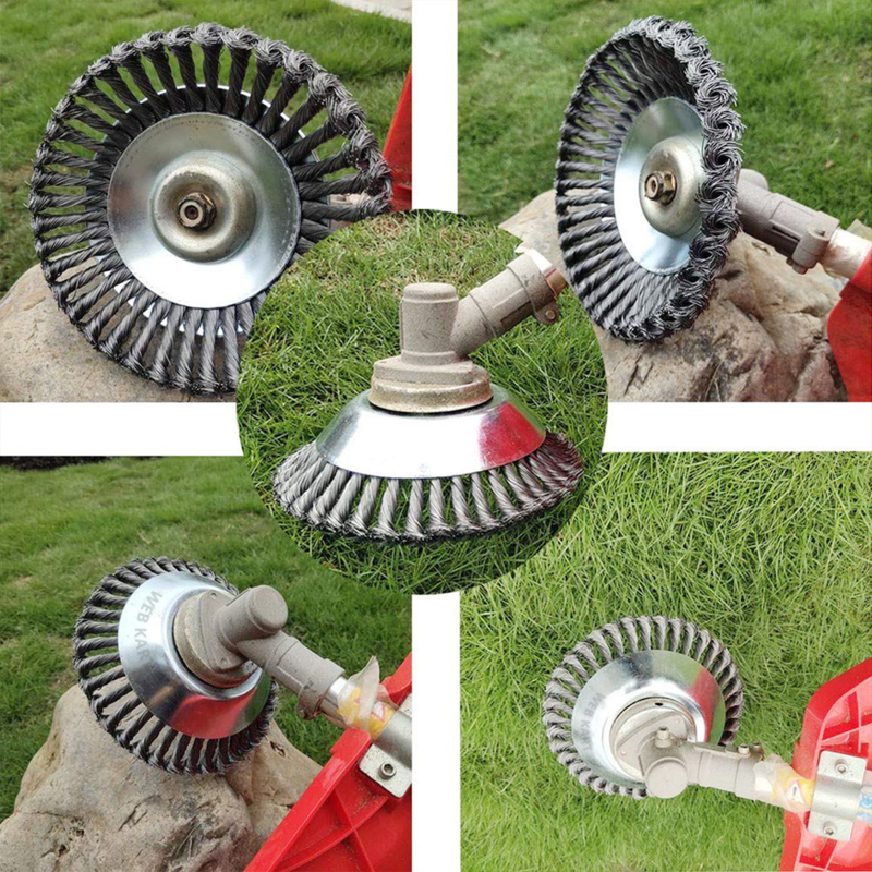 Cabezal de Alambre de Acero para Desbrozadora 15 cm
