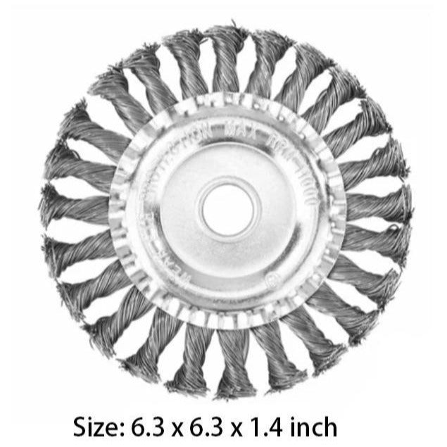 Cabezal de Alambre de Acero para Desbrozadora 15 cm