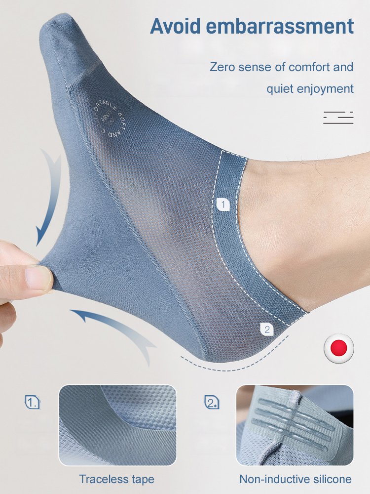 Calcetines de Malla Transpirables para Hombre