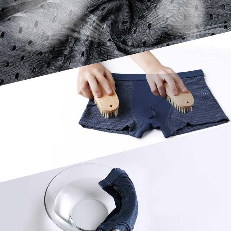 Calzones de Seda Fría para Hombre Transpirables Paquete de 4