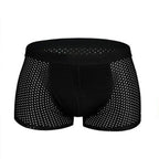 Calzones de Seda Fría para Hombre Transpirables Paquete de 4