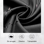 Camisa Antiarrugas para Hombre Manga Larga Paquetes de 1 a 4