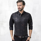 Camisa Antiarrugas para Hombre Manga Larga Paquetes de 1 a 4
