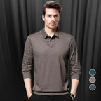 Camisa Manga Larga Efecto Dos Piezas para Hombre
