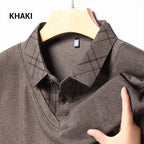 Camisa Manga Larga Efecto Dos Piezas para Hombre