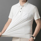 Camisa Texturizada Manga Corta para Hombre