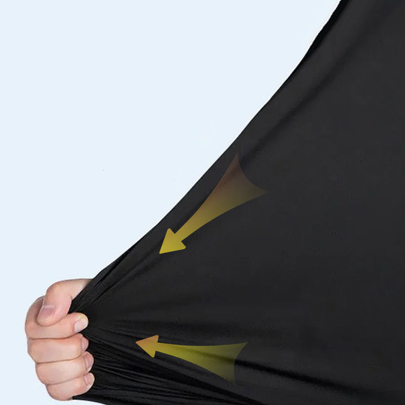 Camiseta Térmica de Cuello Medio para Hombre con Forro Afelpado