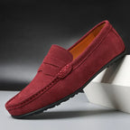Carmine Slip On Suede Loafers