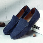 Carmine Slip On Suede Loafers