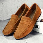 Carmine Slip On Suede Loafers