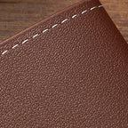 Cartera Delgada para Hombre de Piel Sintética Bifold