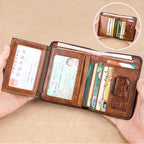 Cartera Delgada para Hombre con Bloqueo RFID