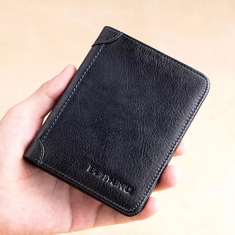 Cartera Delgada para Hombre con Bloqueo RFID